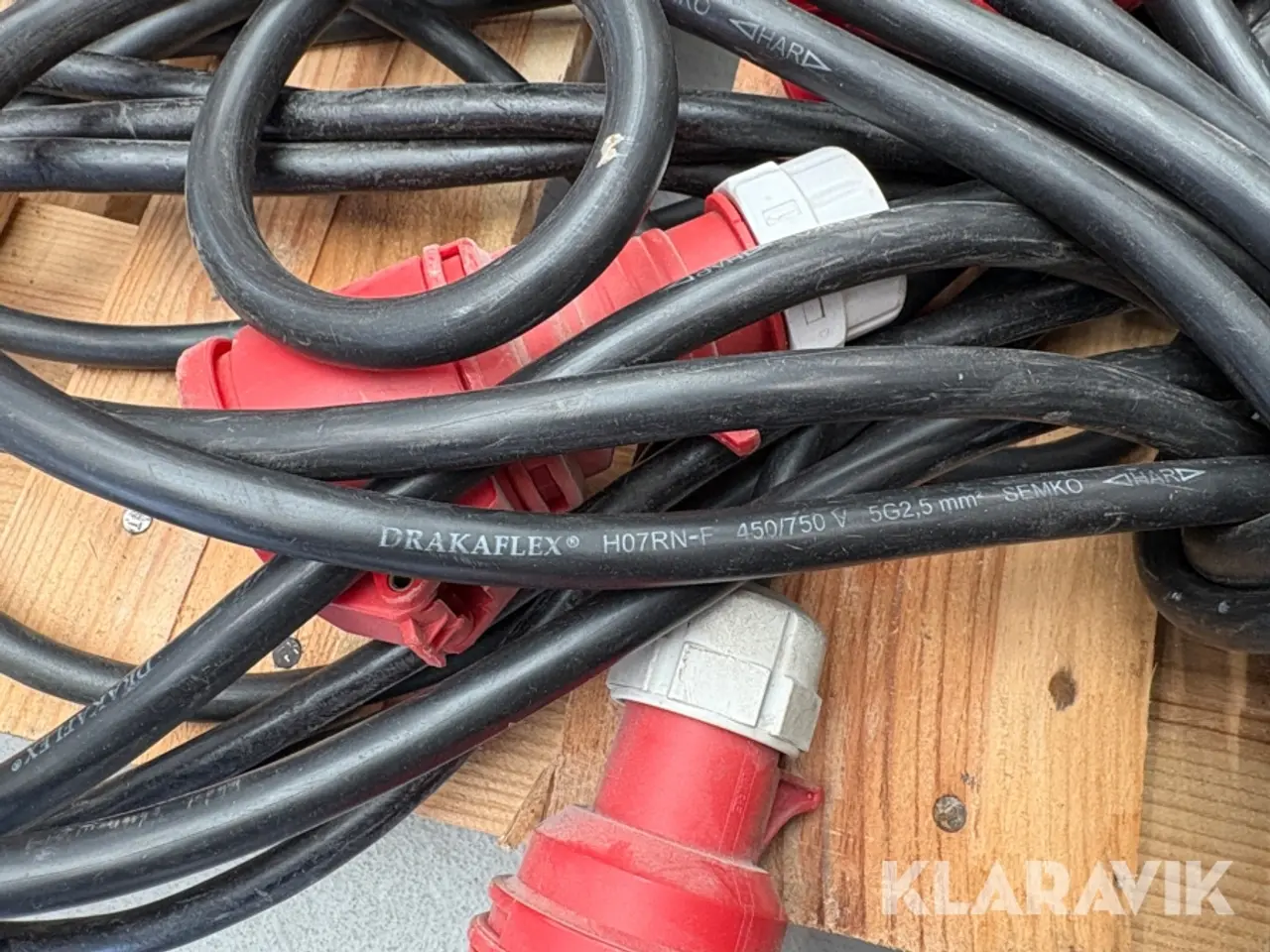 Billede 7 - Kraftstik og kabler Joel, drakaflex - 13 enheder