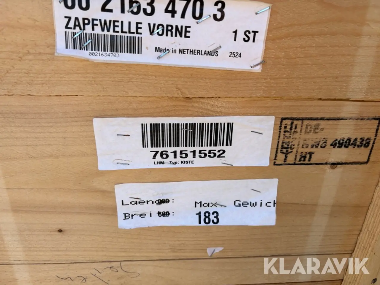 Billede 12 - Front PTO Claas