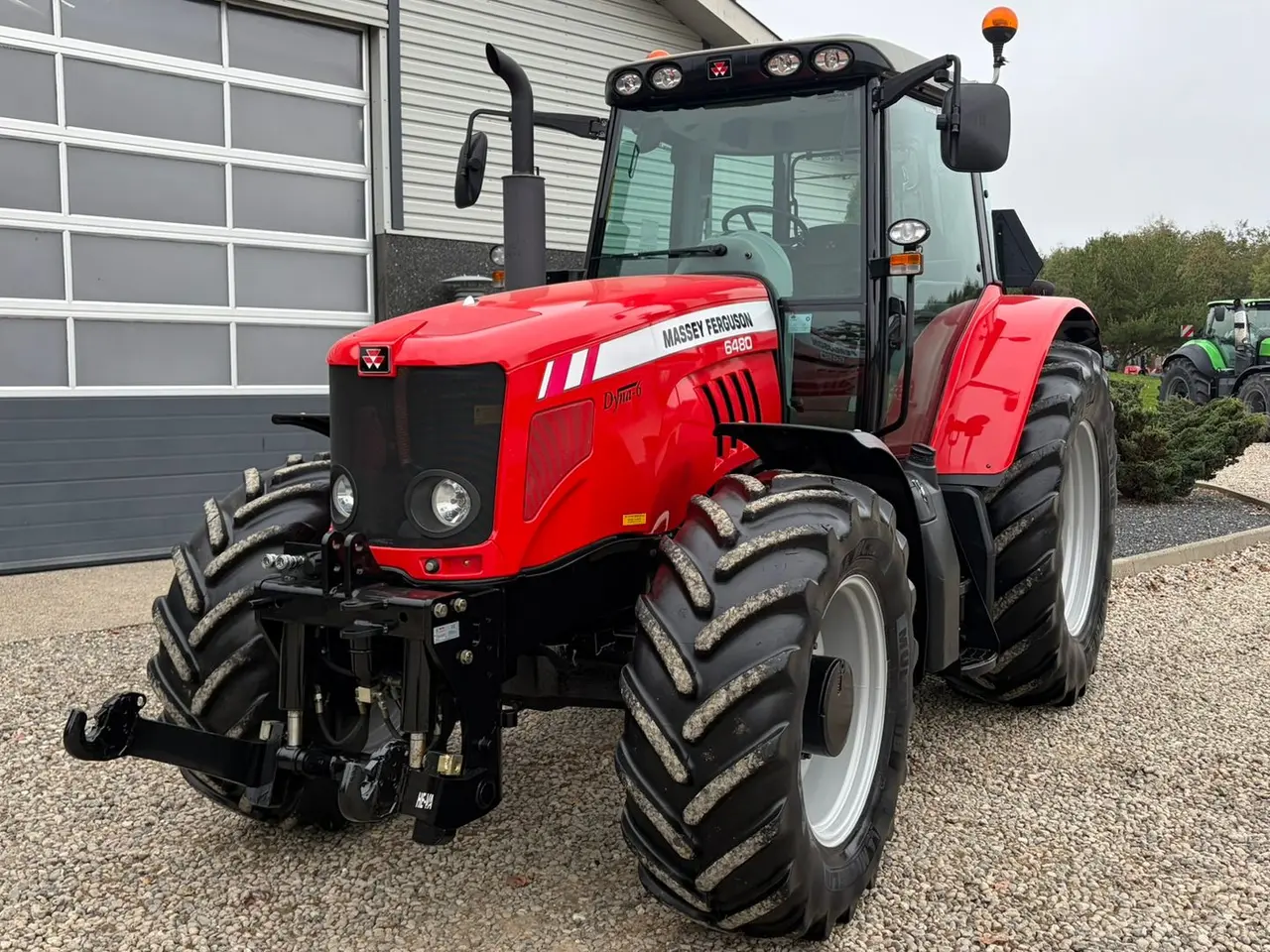 Billede 2 - Massey Ferguson 6480 Dyna 6 med frontlift Meget Veldholdt