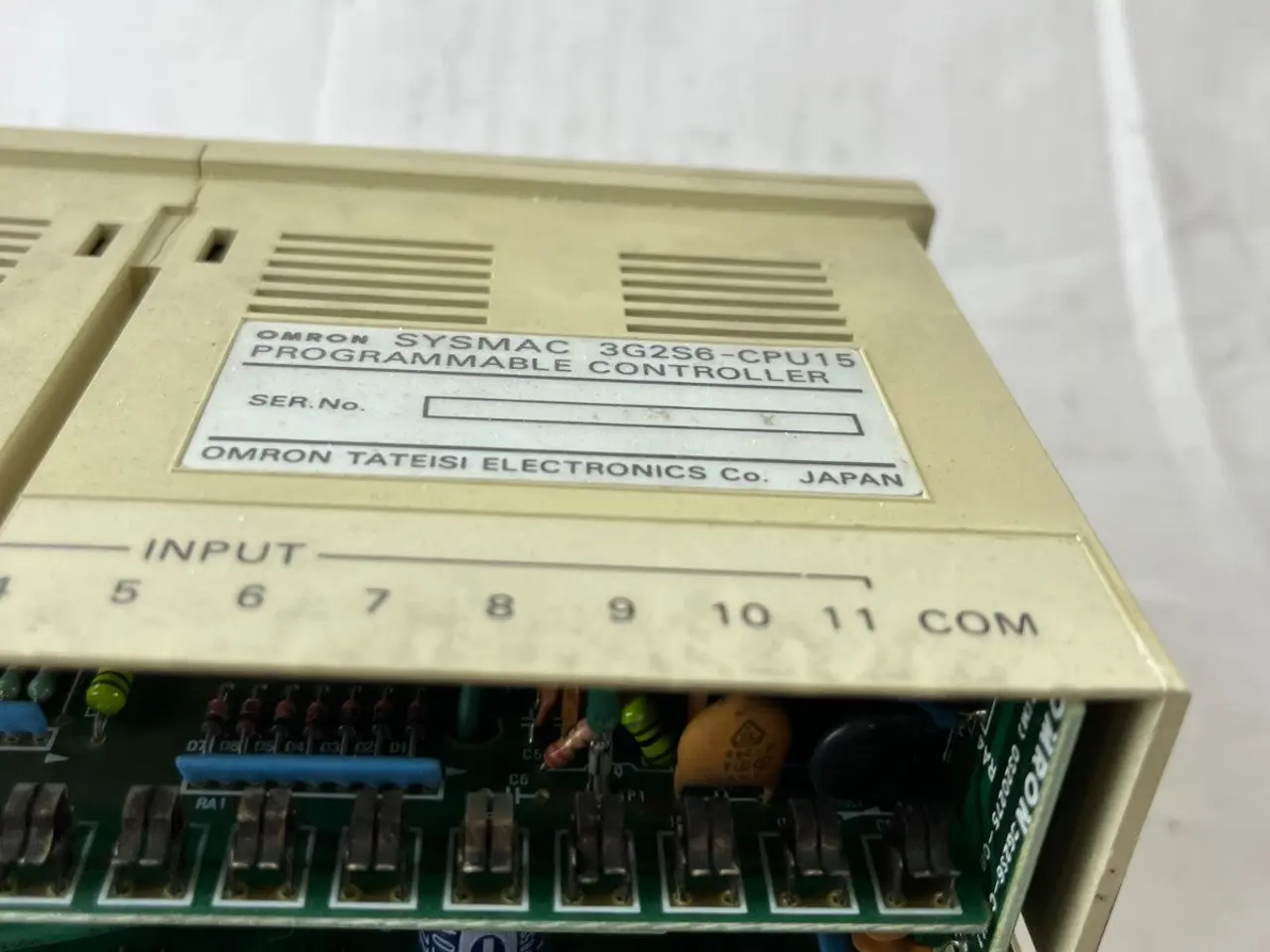 Billede 11 - Omron SYSMAC S6 3G2S6-CPU15 PLC Controller 24V 8