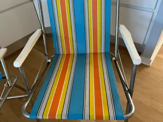 2 stk. RETRO Klap /campingstole