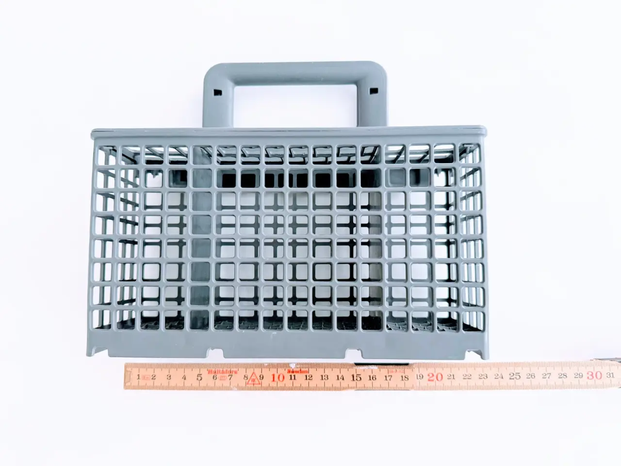 Billede 5 - Bestikkurv til opvaskemaskine 22 × 12 × 8 cm – grå
