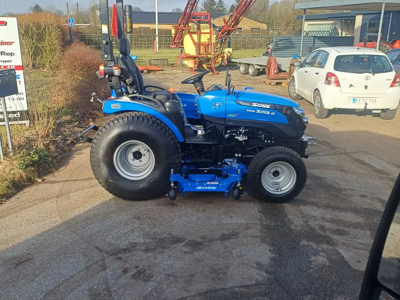 Billede 17 - Ny Solis Diesel traktor med 4 wd 