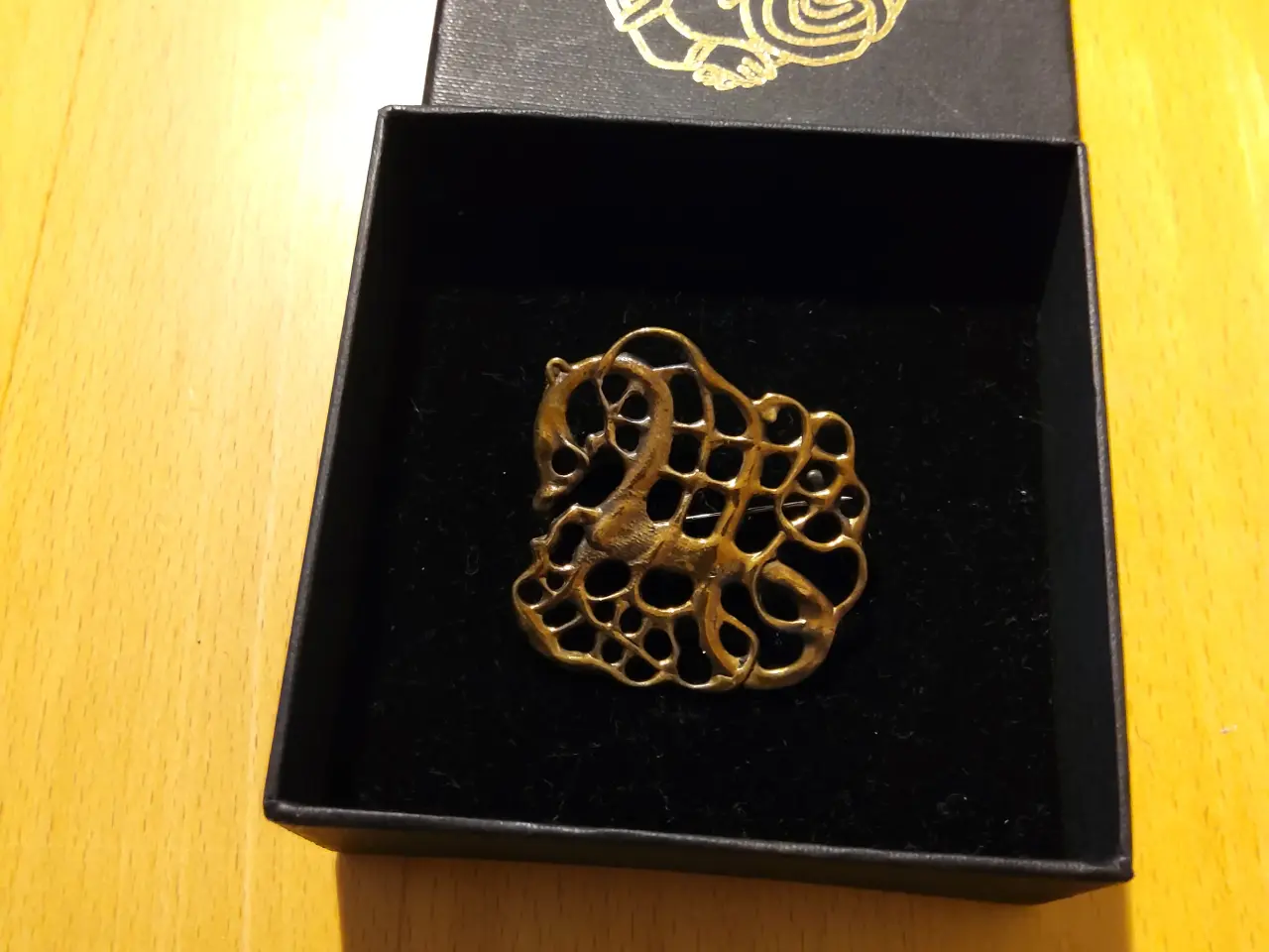 Billede 11 - Vikingesbroche I Bronze i urnesstil