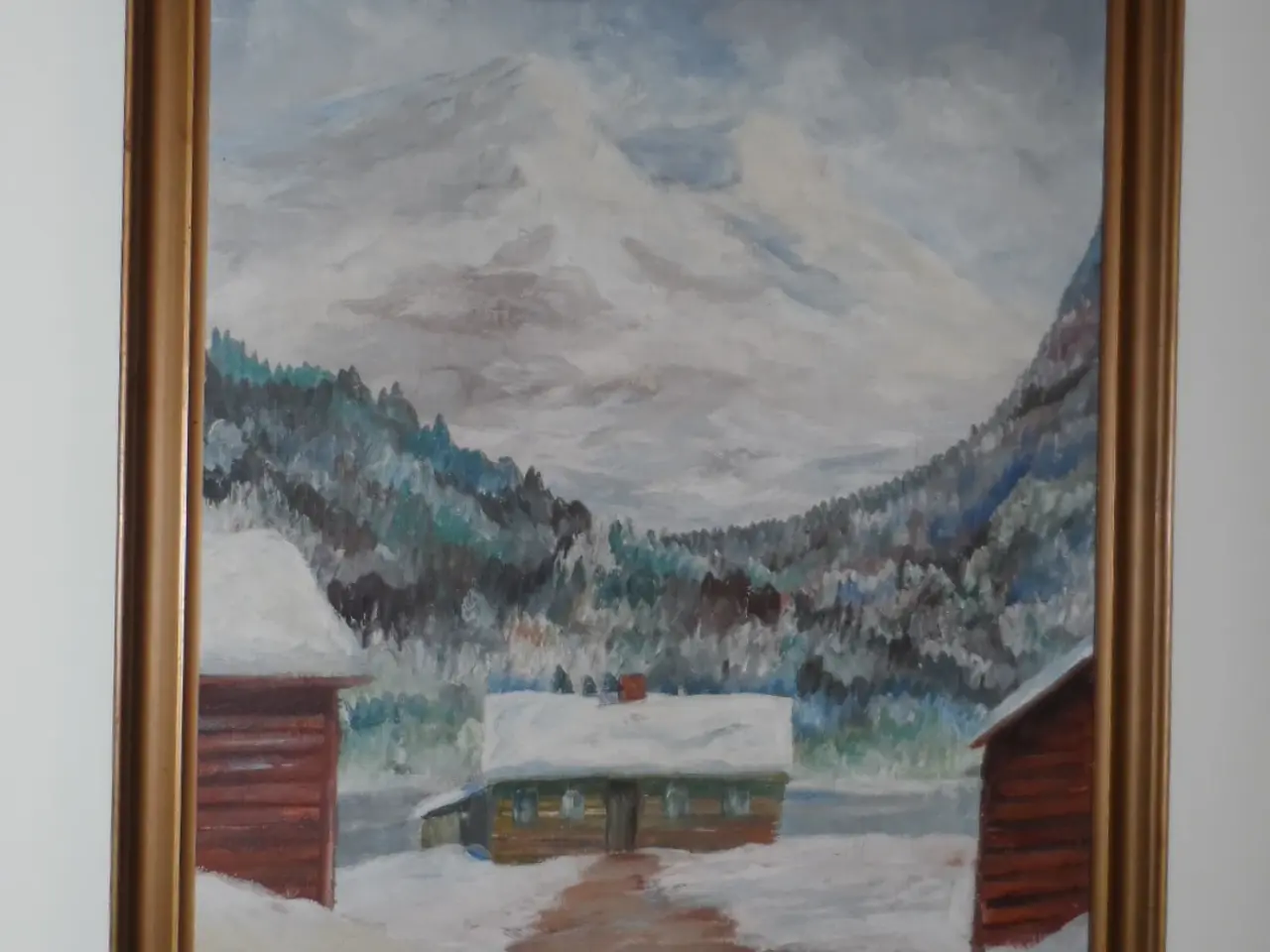 Billede 2 - Malerisamling (7 kunstnere)