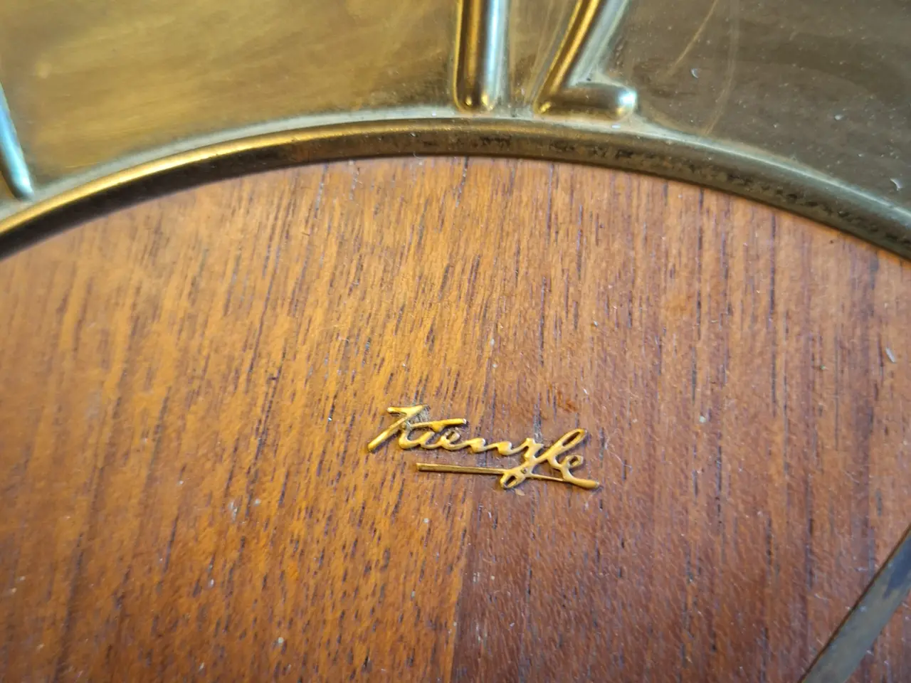 Billede 2 - Stueur Vintage teak ur