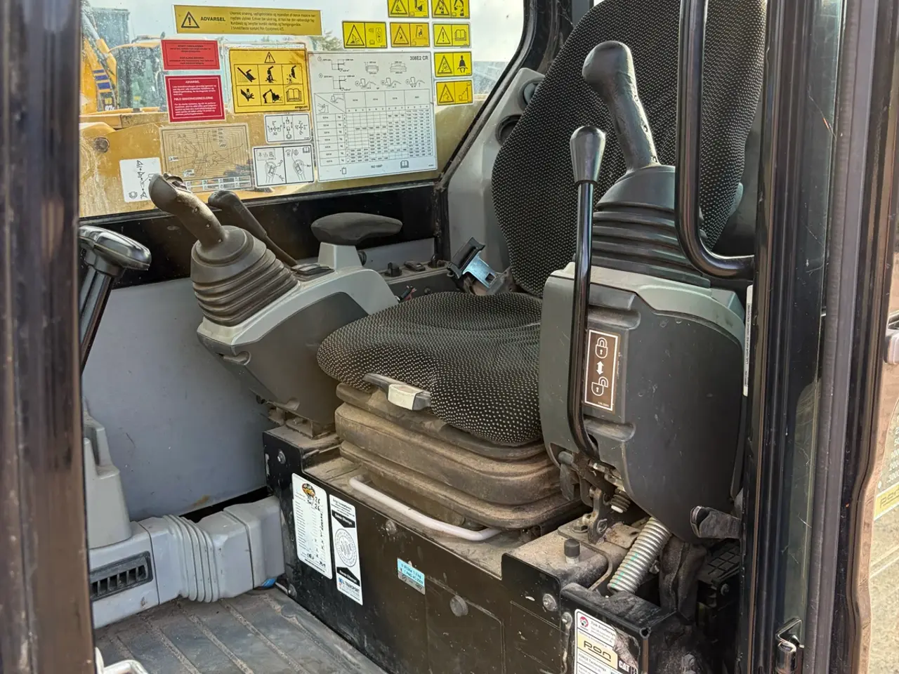 Billede 5 - Caterpillar 308E2 CR 8t gravemaskine. 