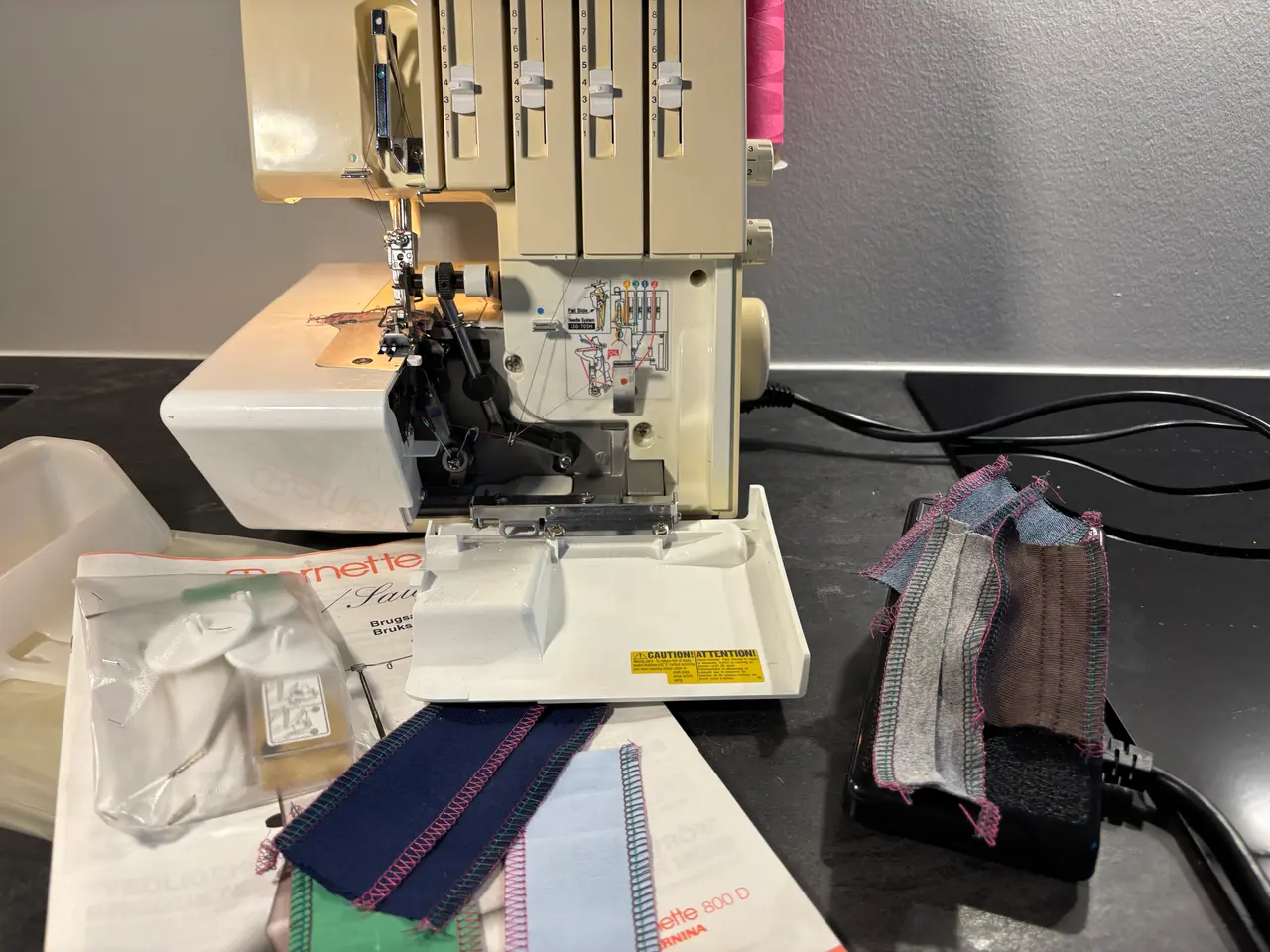 Billede 1 - Bernette. 800 D overlocker