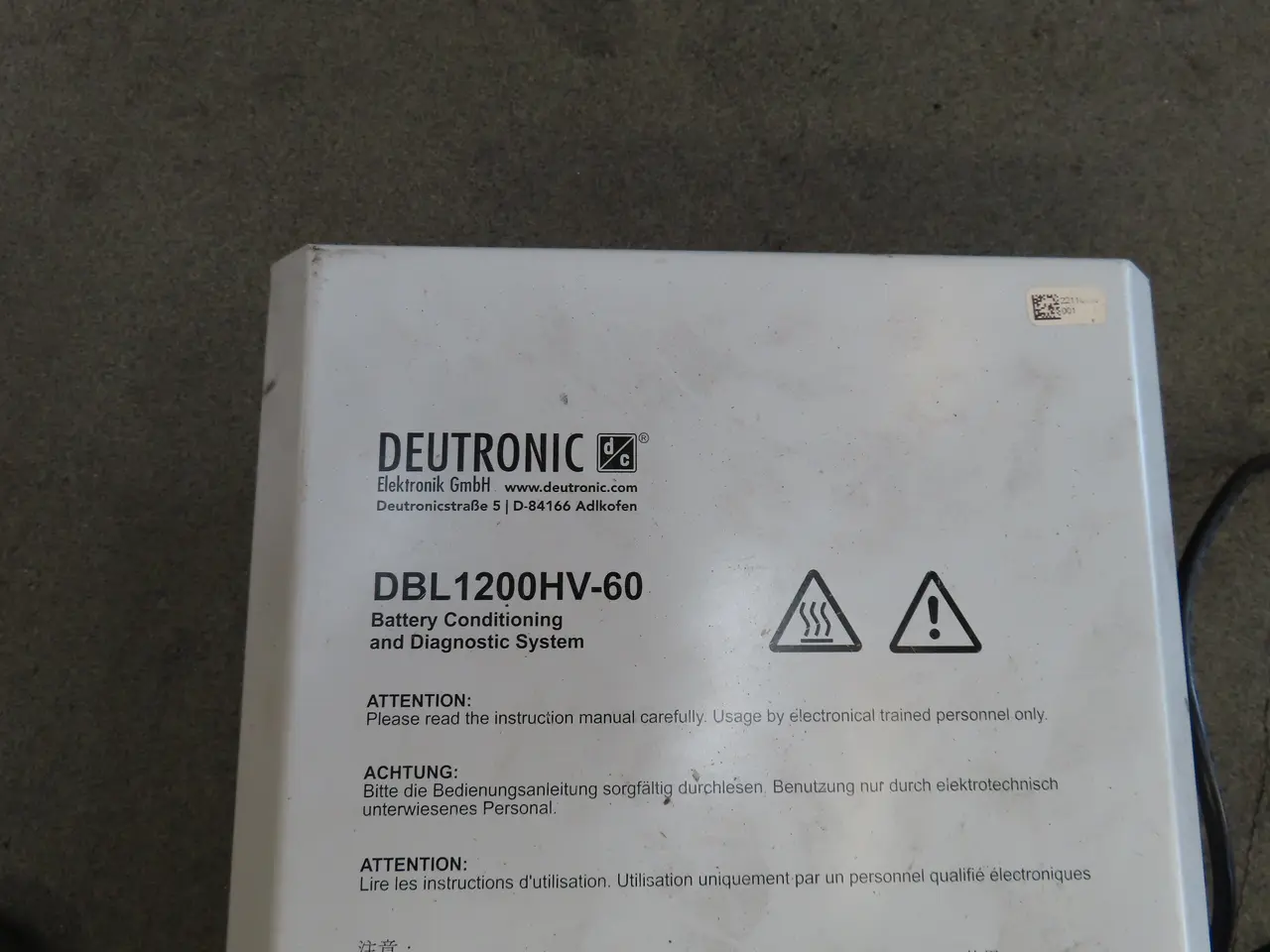 Billede 3 - Batteritester DEUTRONIC DBL1200HV-60