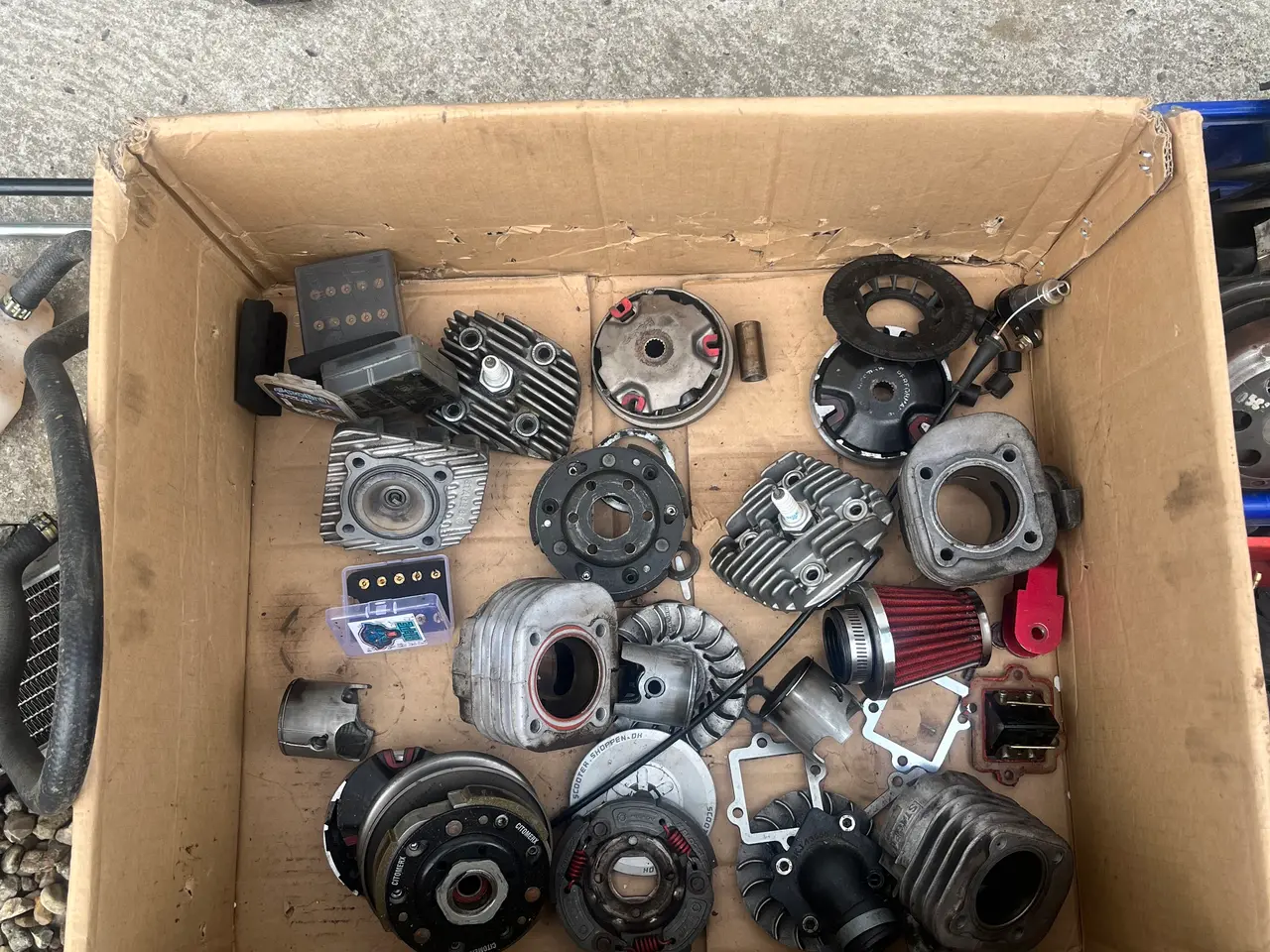 Billede 5 - Yamaha Jog R motor/blokke