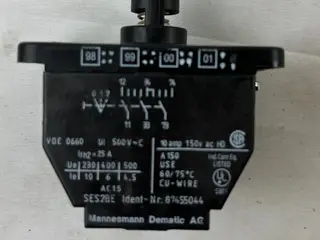 Demag SES2BE 87455044 Cam endestopkontakt Contact