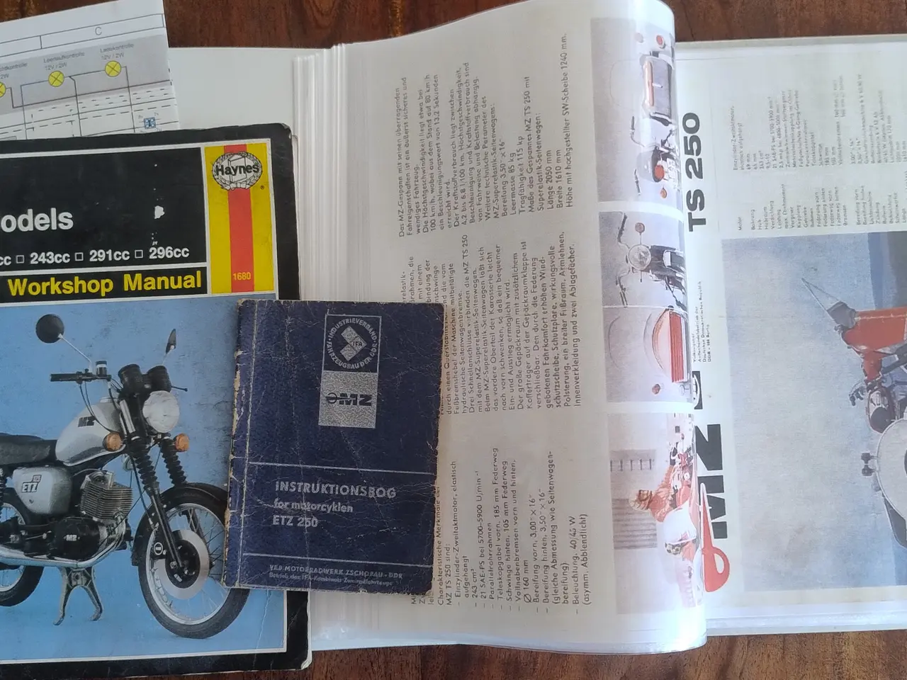 Billede 4 - Veteran MZ ETZ 250 med sidevogn