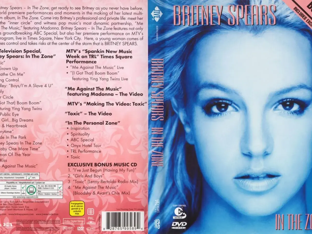 Billede 2 - DVD & CD ; Britney Spears ; IN THE ZONE