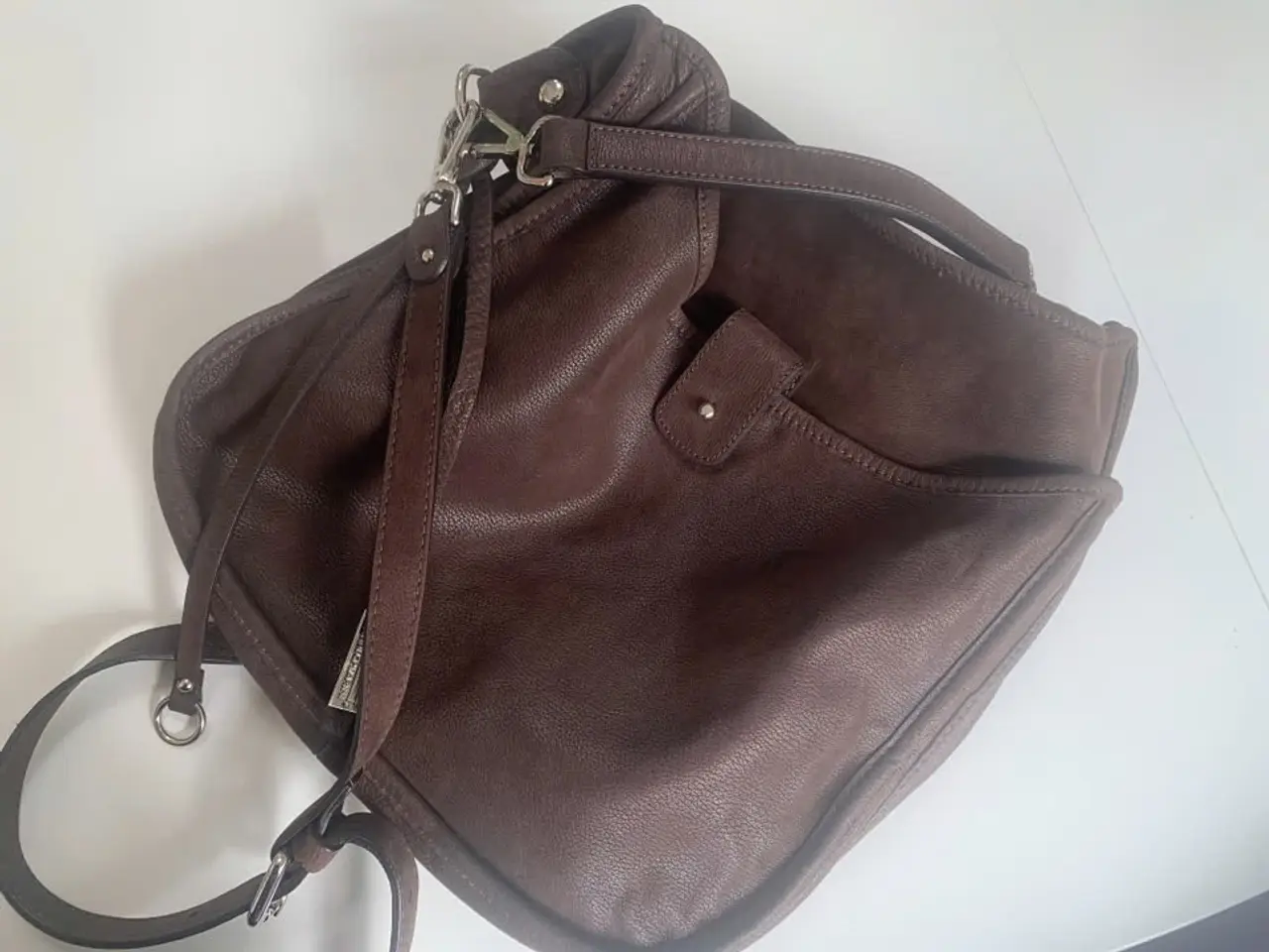 Billede 1 - Gianni Chiarini dametaske i ruskind