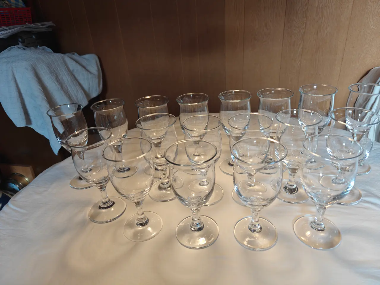 Billede 1 - Ideelle klare glas fra Holmegaard ølglas og rødvin
