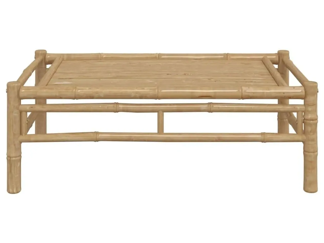 Billede 3 - Havebord i bambus 100 × 55 × 33 cm - udendørs sofabord