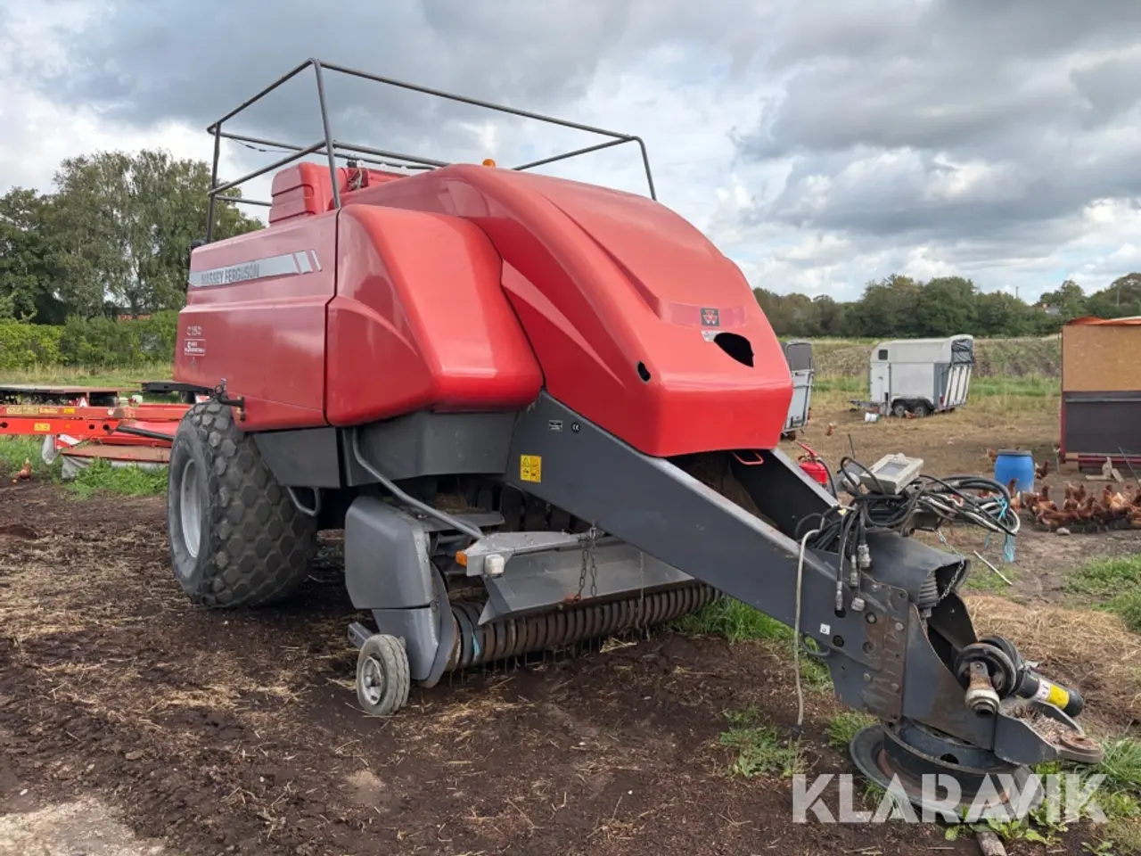 Billede 3 - Storballepresser Massey Ferguson 2190 4 × 4 fod