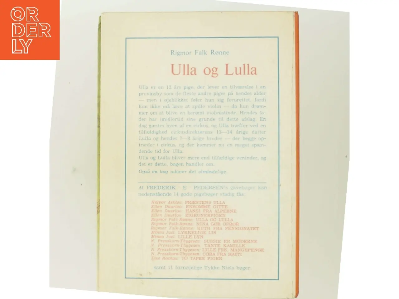 Billede 3 - Ulla og Lulla af Rigmor Falk Rønne (Bog)