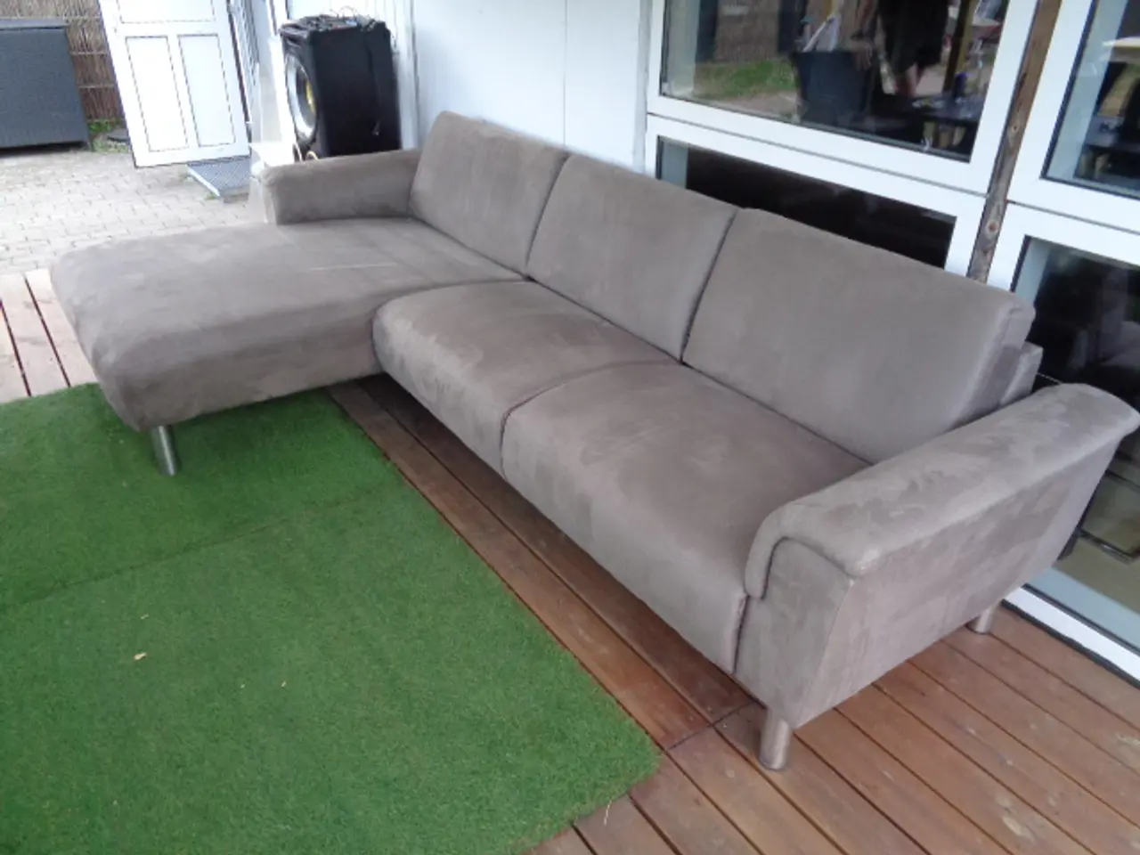 Billede 1 - Sofa med chaiselong