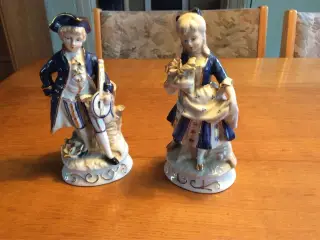 Rokoko porcelænsfigurer