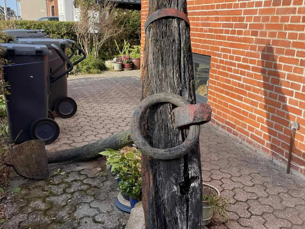 Billede 2 - Stort stok anker