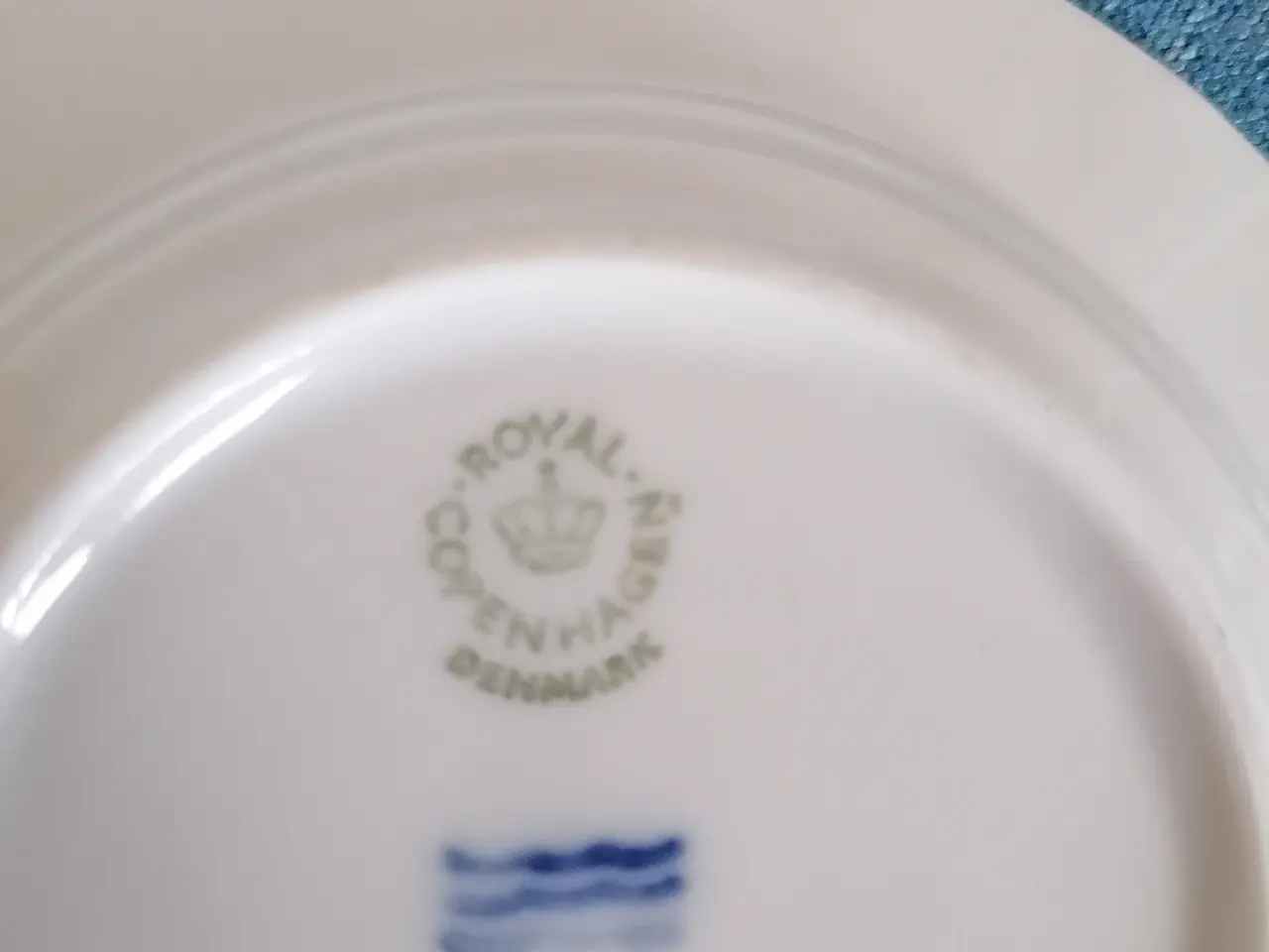 Billede 3 - Smuk Royal Copenhagen Søværnet Juleplatte