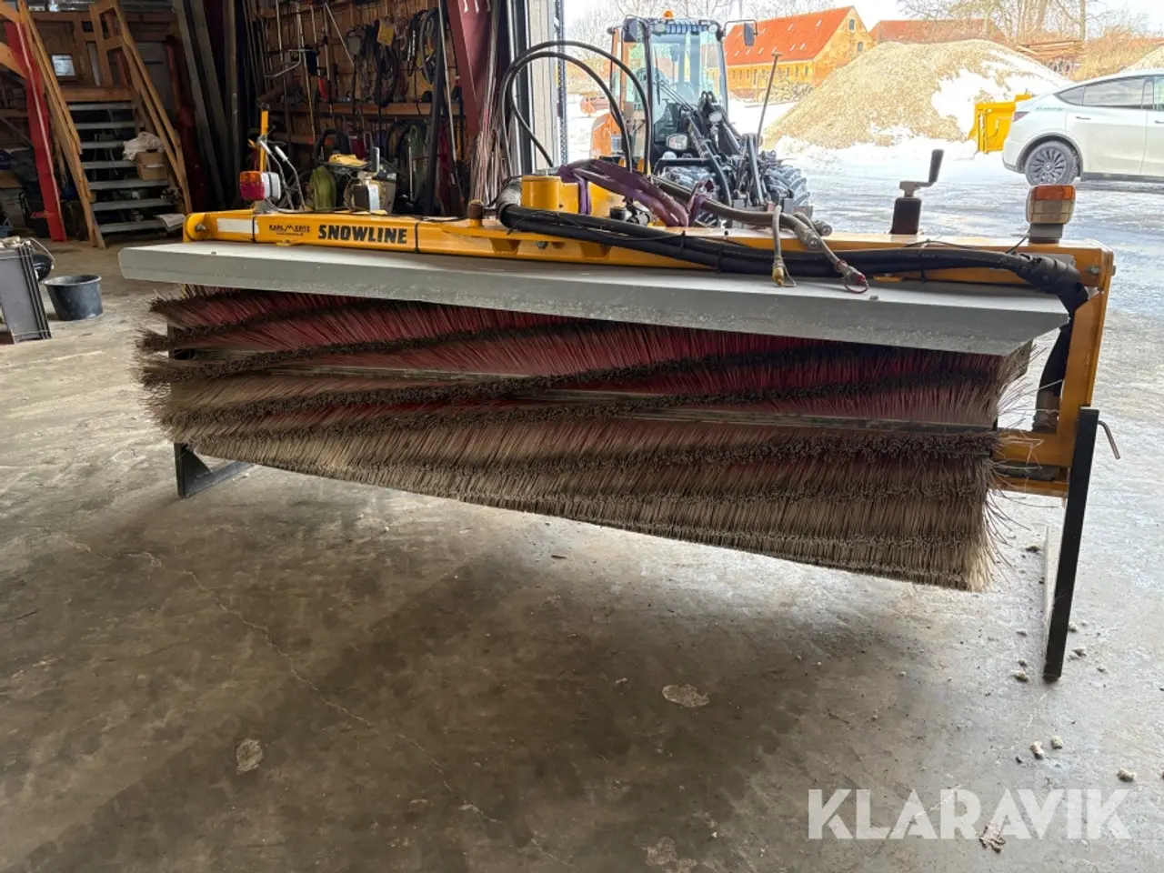 Billede 3 - Fejekost Hydromann Sweep 2880 - Arbejdsbredde 2880 mm