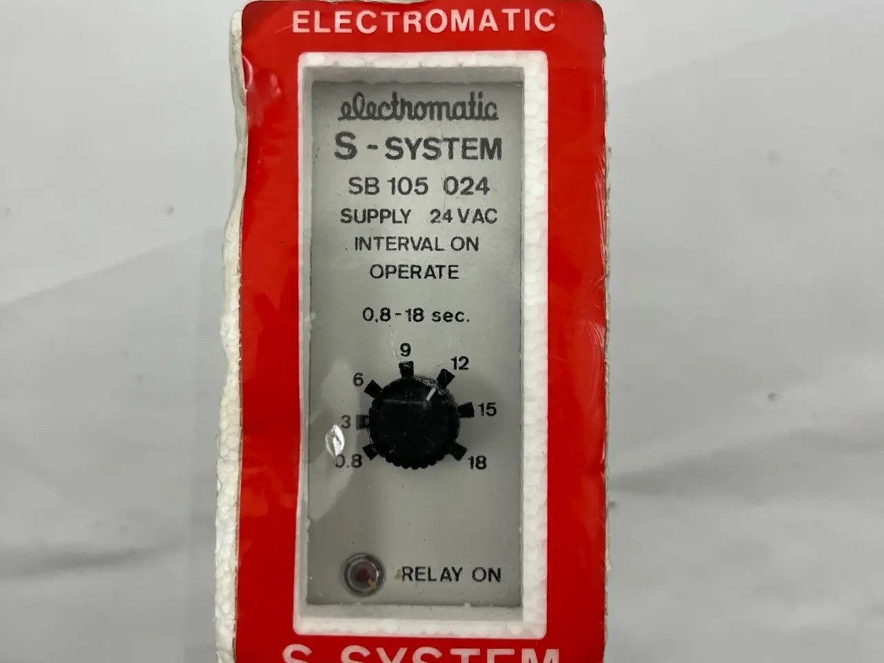 Billede 3 - Electromatic S-System SB 105 024 Timer relæ 24VAC