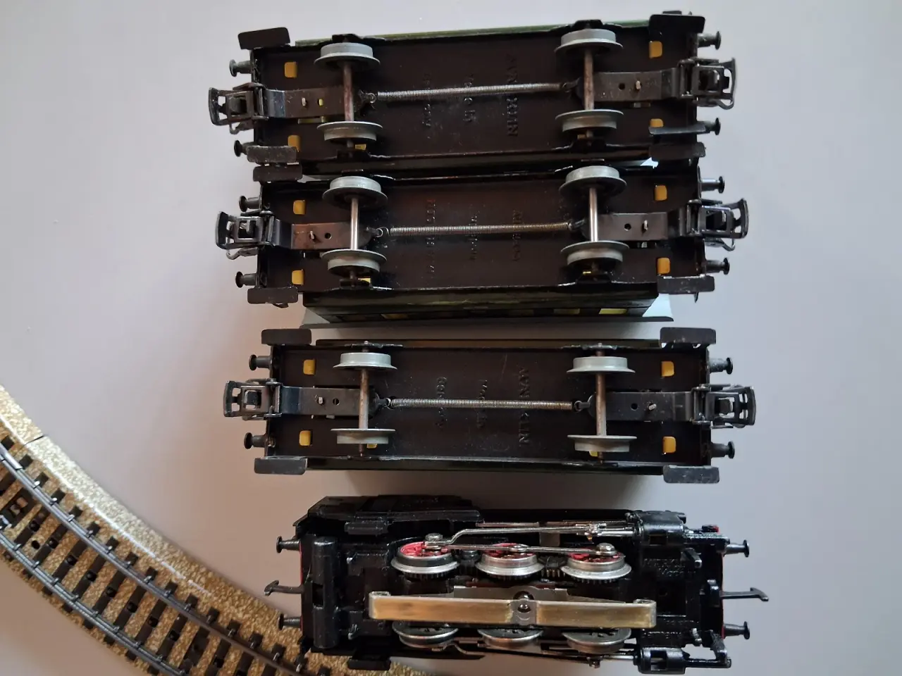 Billede 5 - Märklin Tenderlokomotiv #3000 m vogne H0 AC analog