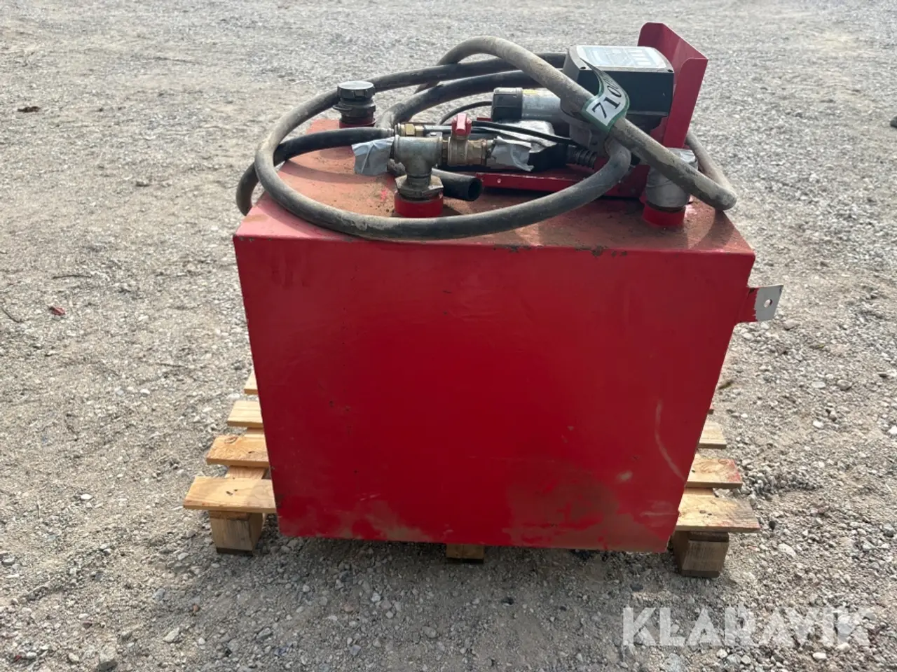 Billede 6 - Dieseltank Smede og Beholderfabrik C 235 liter med pistol