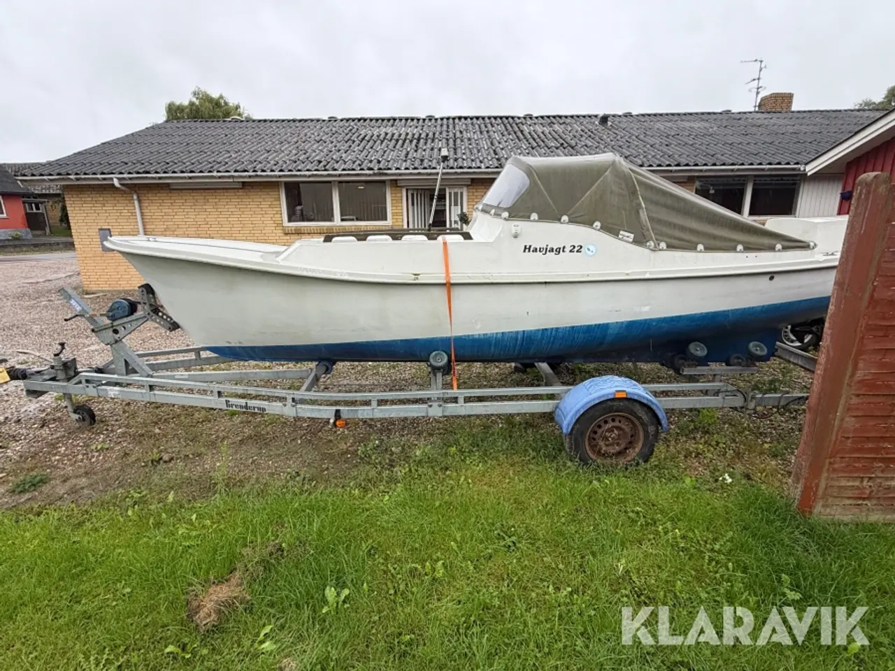 Billede 6 - Båd med trailer Havjagt 22