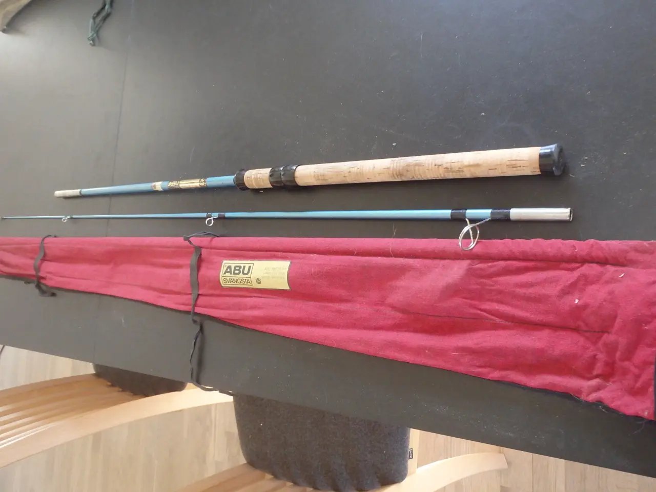 Billede 2 - Vintage Abu Suecia Zoom 312 fiskestang 6 ½ fod 