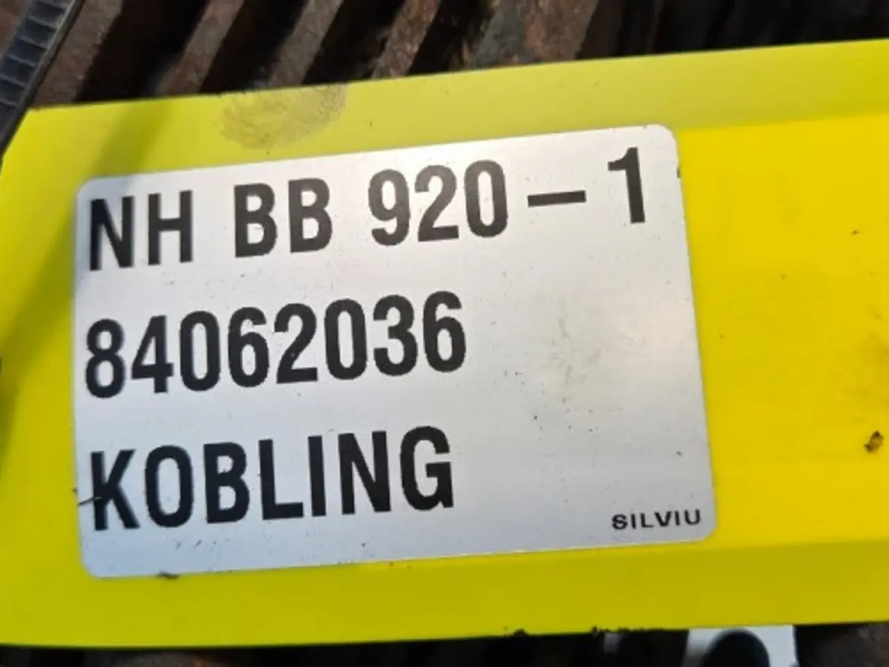 Billede 20 - New Holland BB920 Kobling 84062036