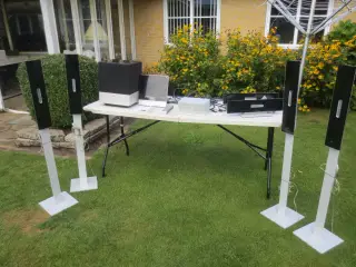 1 sæt Phillip Radio Model HTS9800W Anlæg