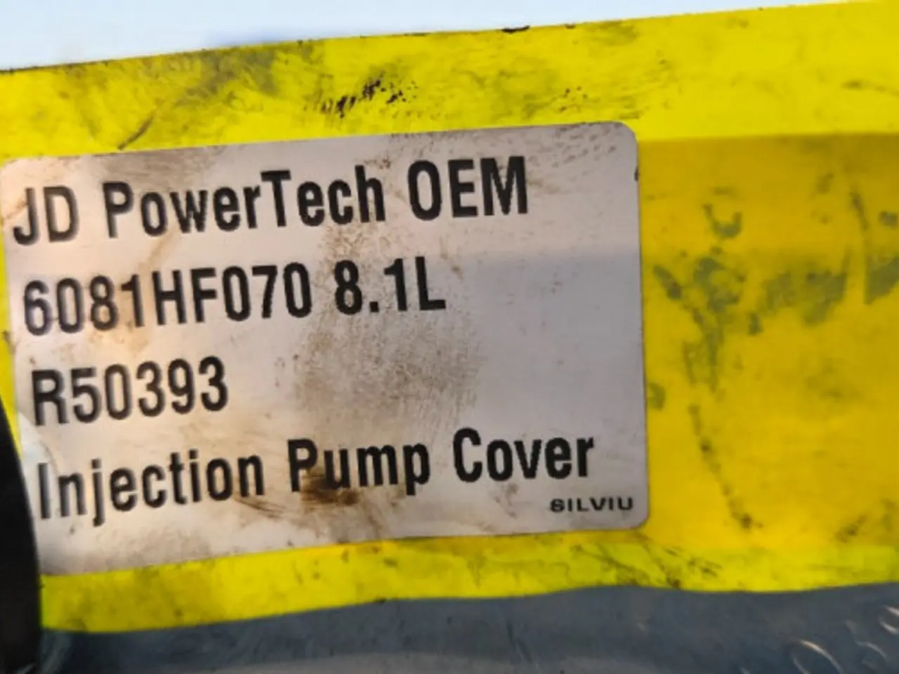 Billede 9 - John Deere PowerTech 6081HF070 Døksel R50393
