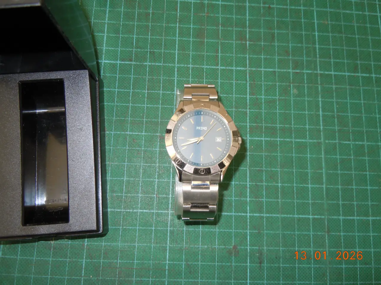 Billede 2 - Primo Armbåndsur, i rustfrit stål i org. æske.