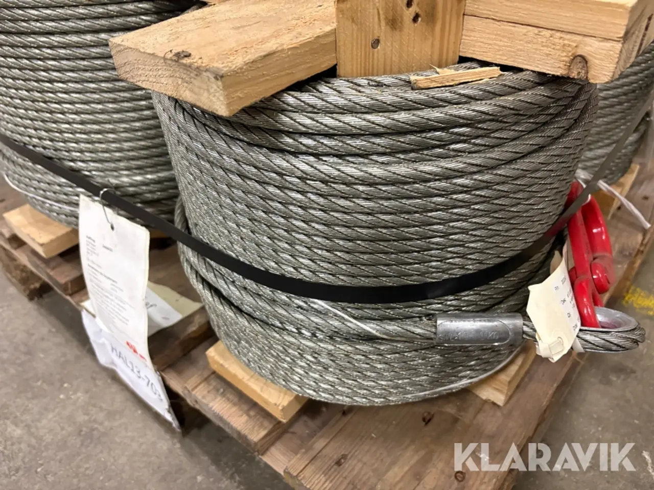 Billede 11 - Stålwire Drahtseilwerk Hemer Taurus Wire Top E Safetyhook 6 bundter 780 m