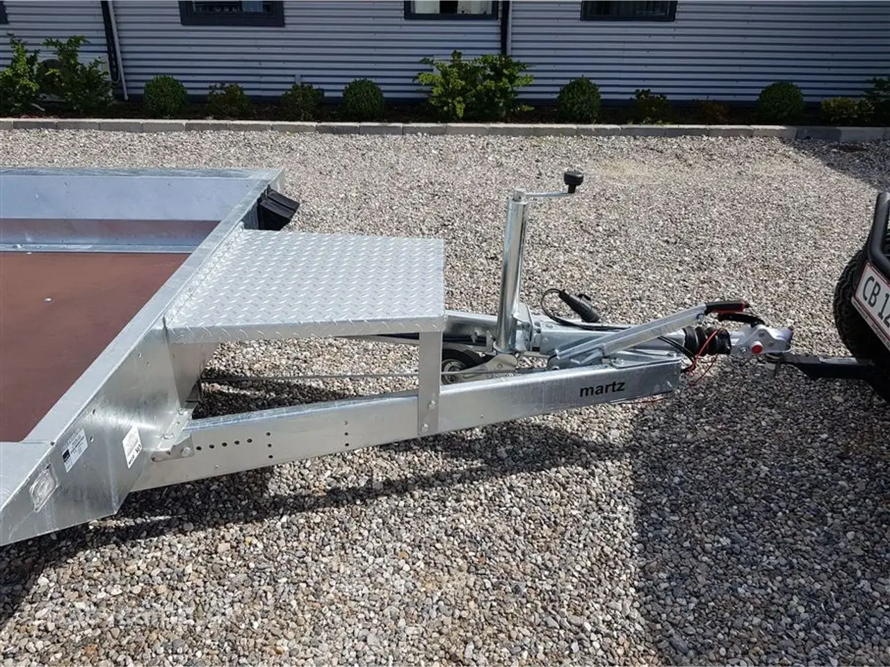 Billede 5 - 0 - Martz Builder 3 3015 2700 kg   Maskintrailer Builder 3 3015 2 akslet 2700 kg