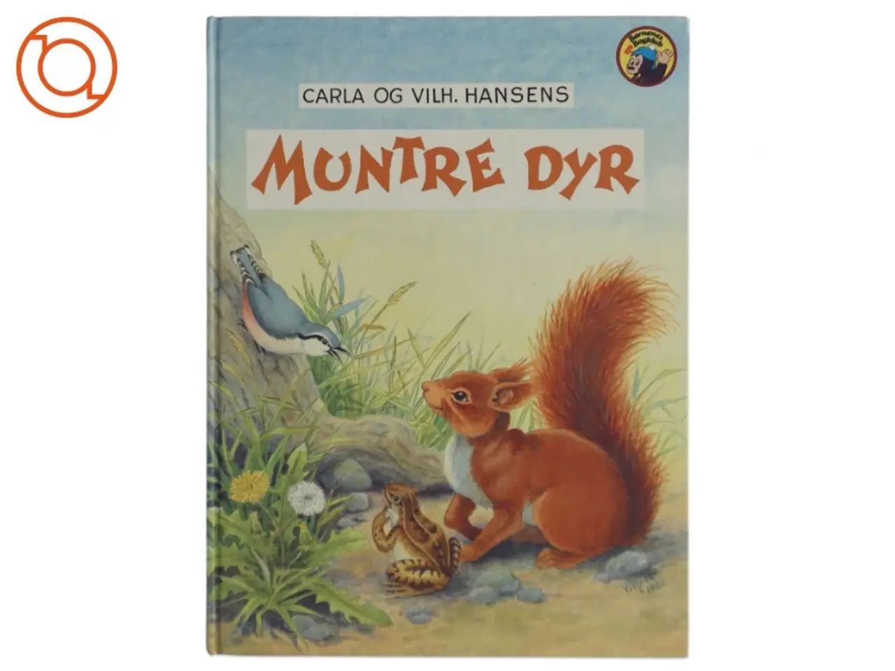 Billede 1 - Muntre dyr af Carla og Vilh. Hansen