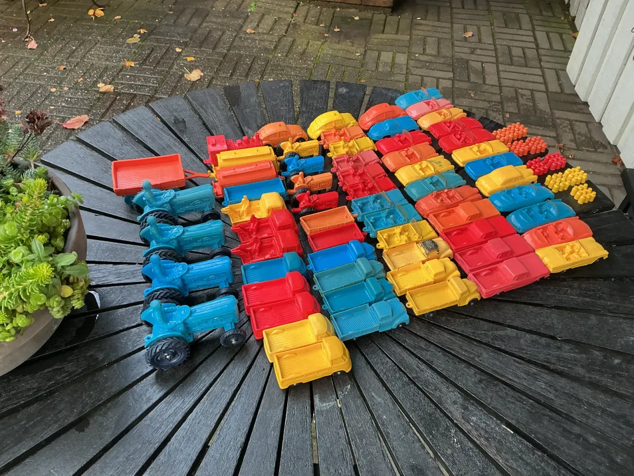 Billede 3 - Tomte modelbiler i gummi