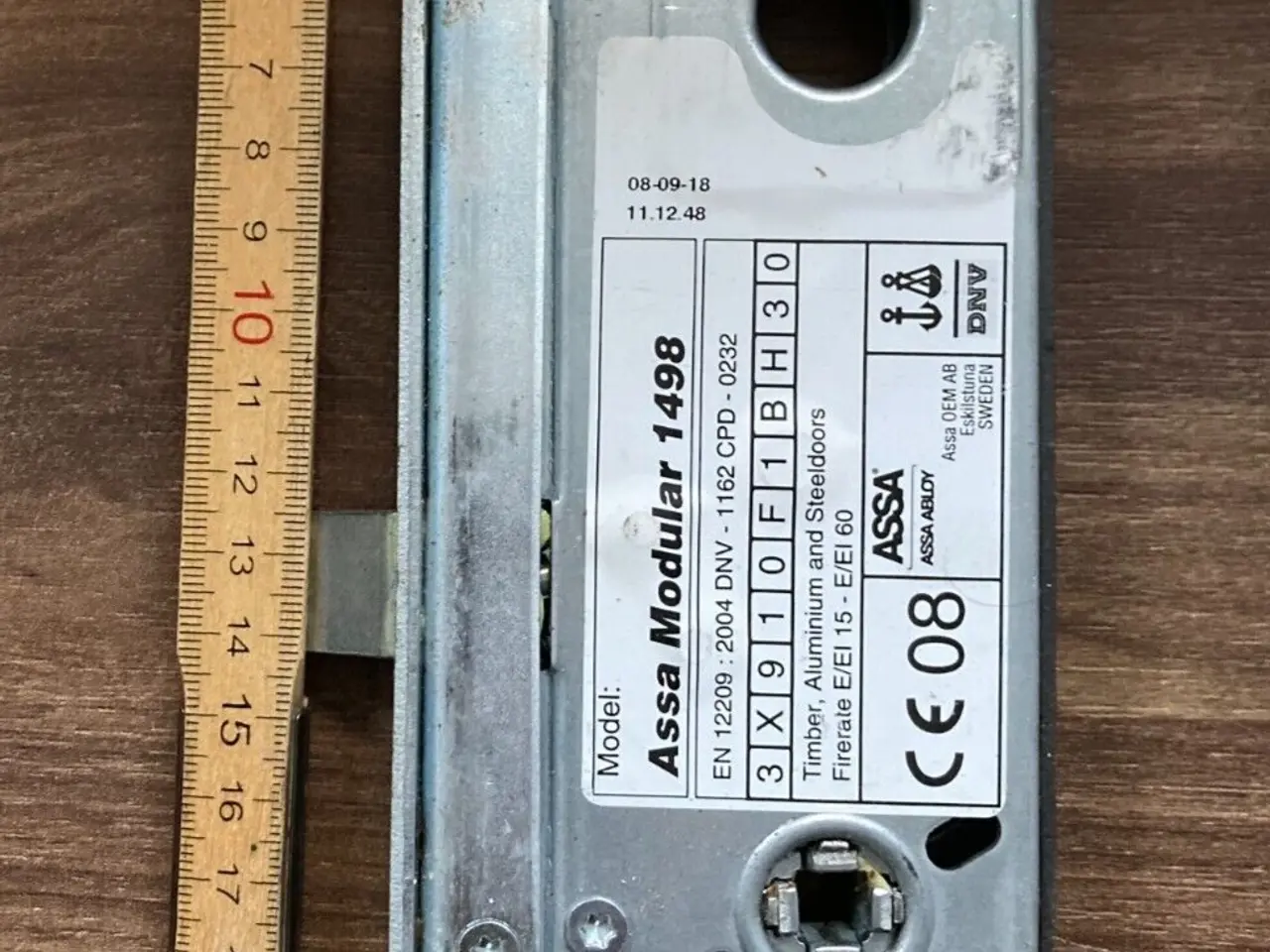 Billede 4 - Assa Abloy Modular 1498 L: 22.5cm - Steel, med