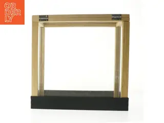 Trækasse med glas (str. 30x30 cm)