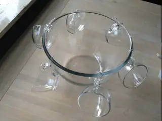 Bodum glasbowle incl. krus/kroge