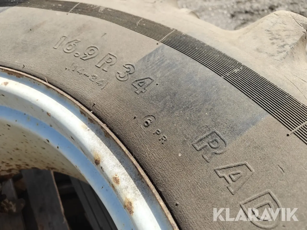 Billede 3 - Tvillinghjul Kleber 16.9 R34 2 styk