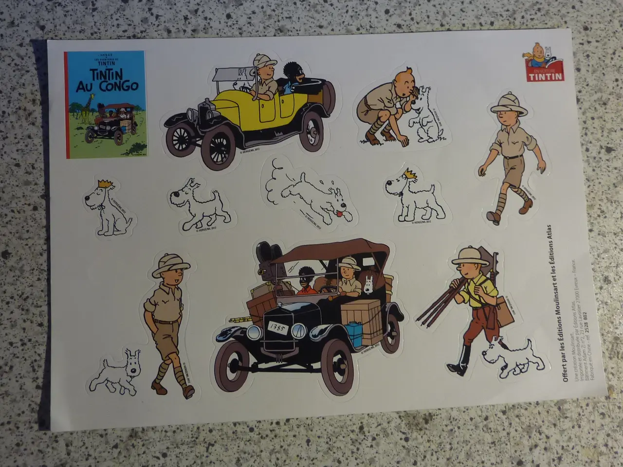 Billede 4 - TINTIN samleeffekter