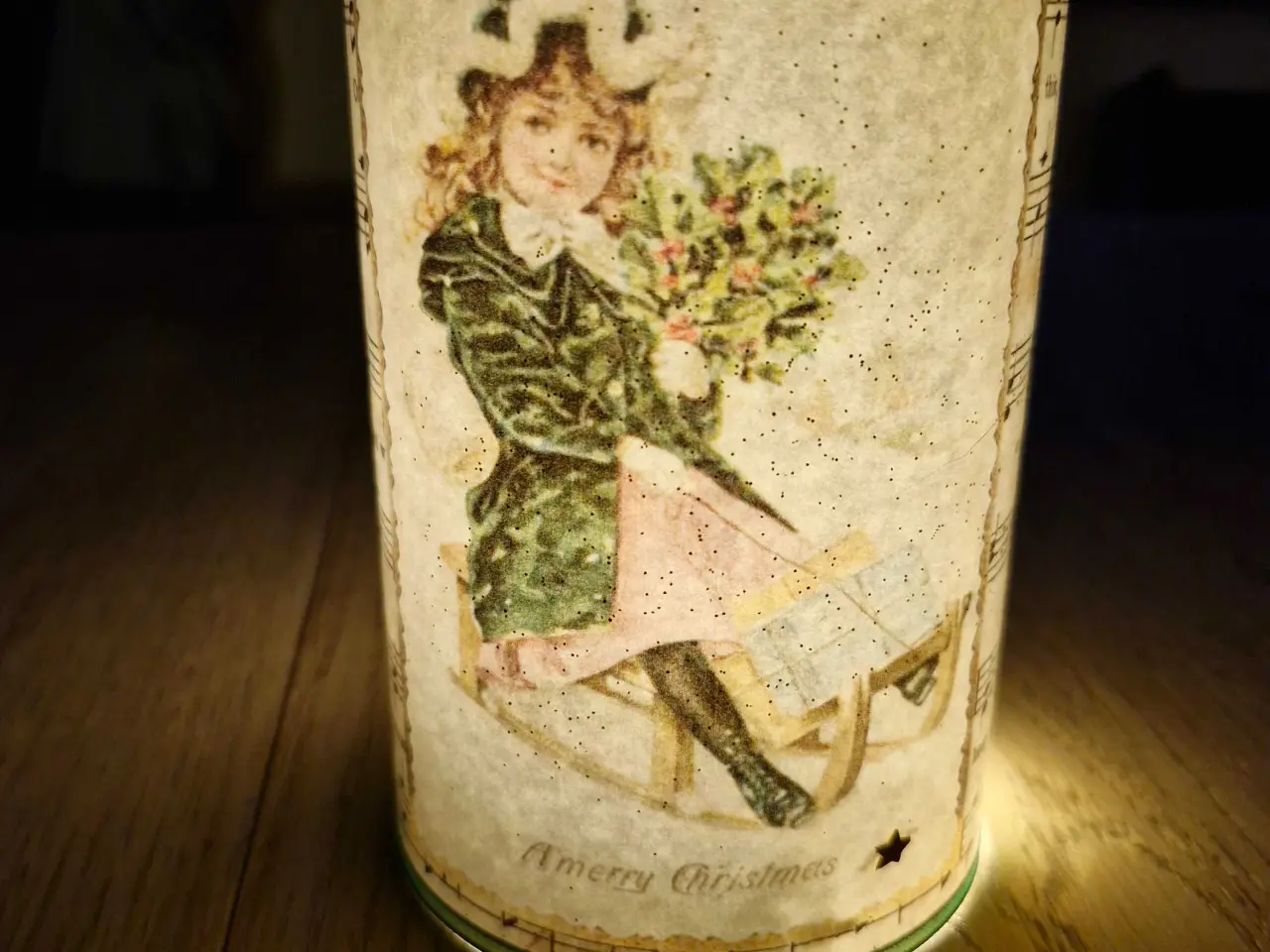 Billede 1 - Vintage lampe Handmade 