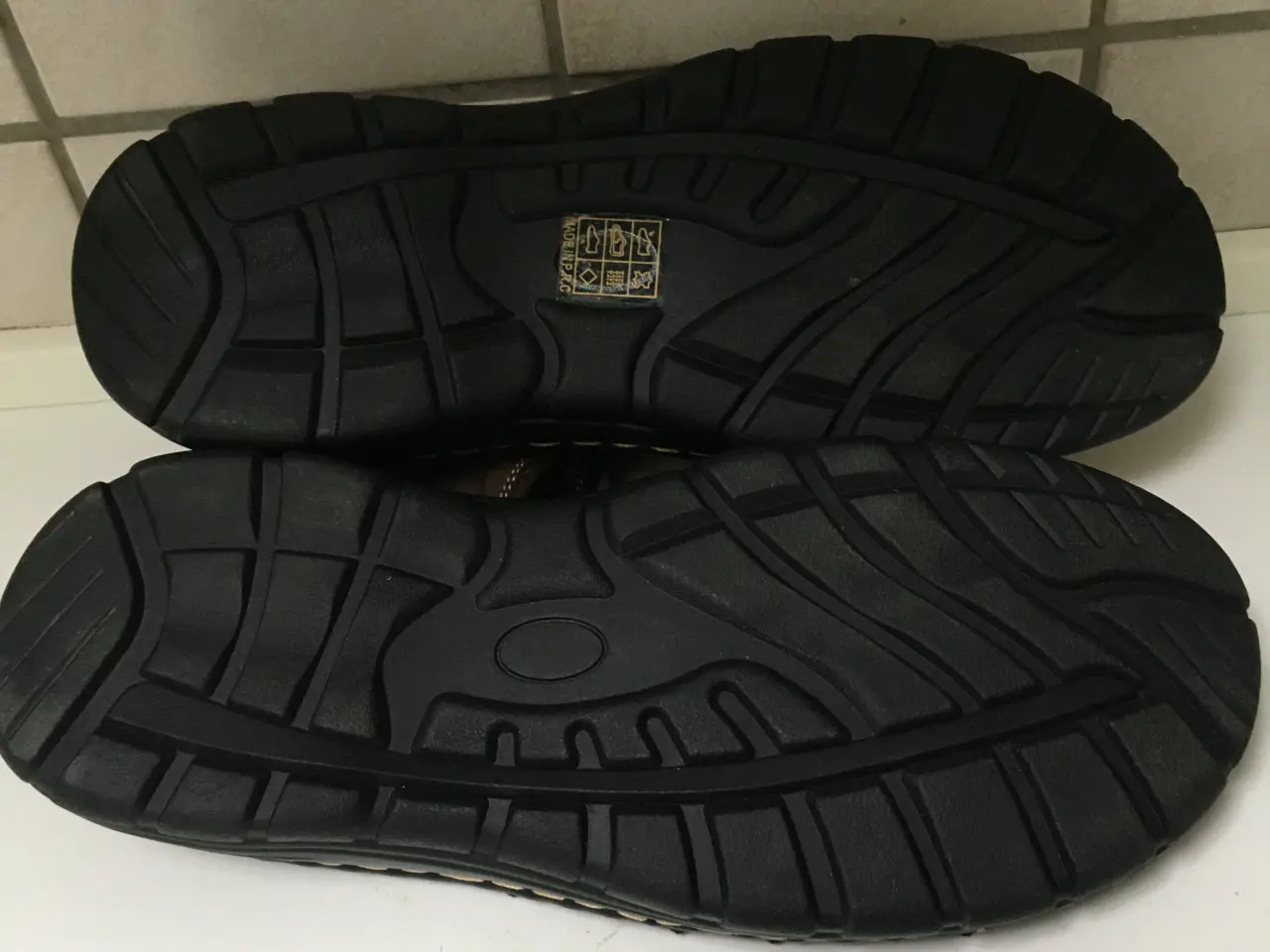 Billede 4 - NY Herre sandaler i brun skind str. 45