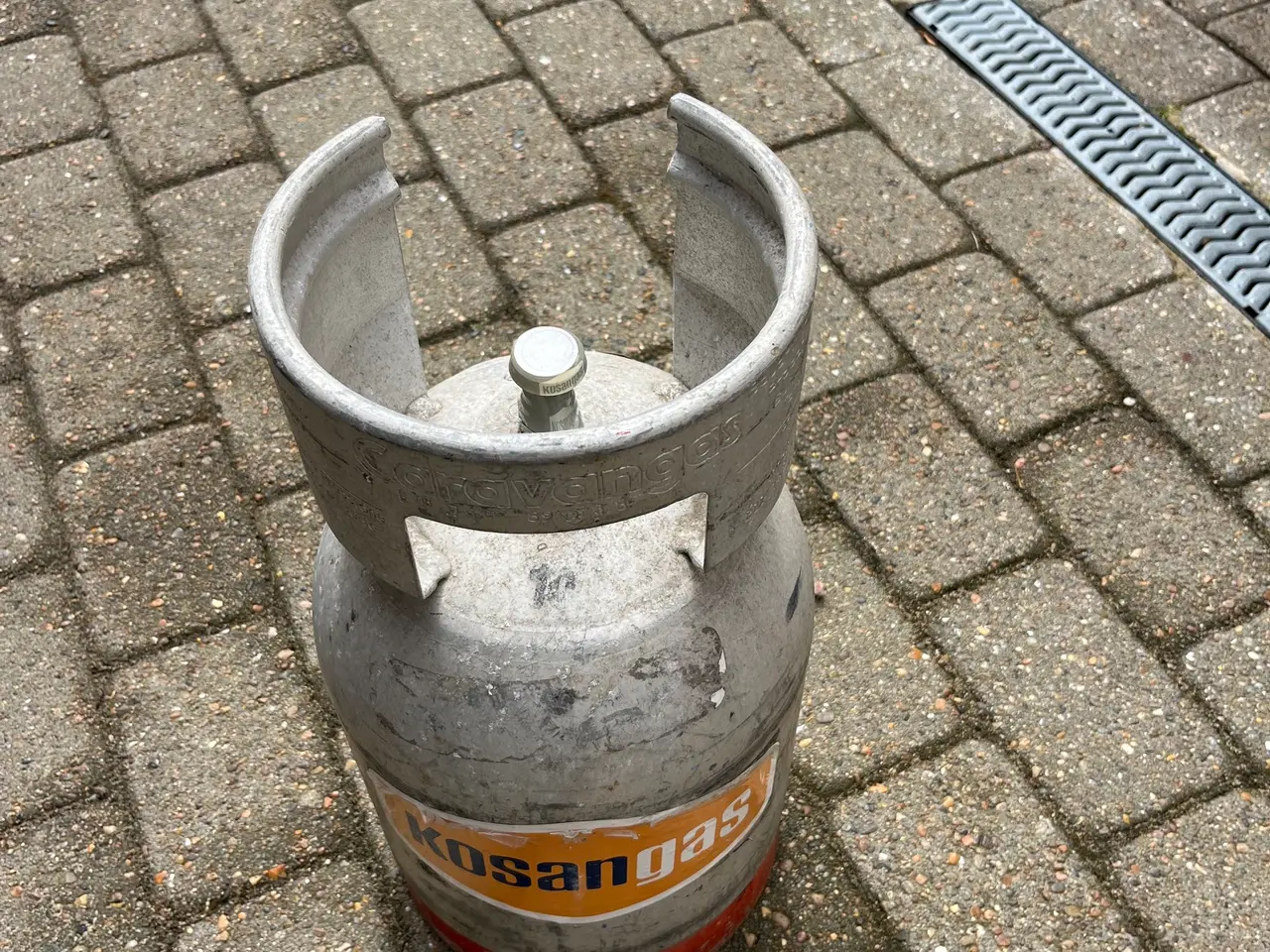 Billede 1 - Gasflaske 6 kg Kosan - fyldt
