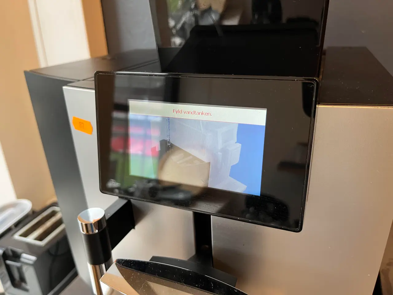 Billede 2 - Kaffebrygger JURA inkl. mælkedispenser