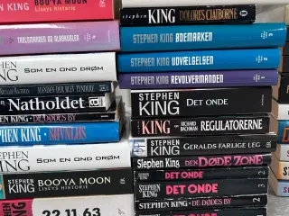 Stephen King bøger